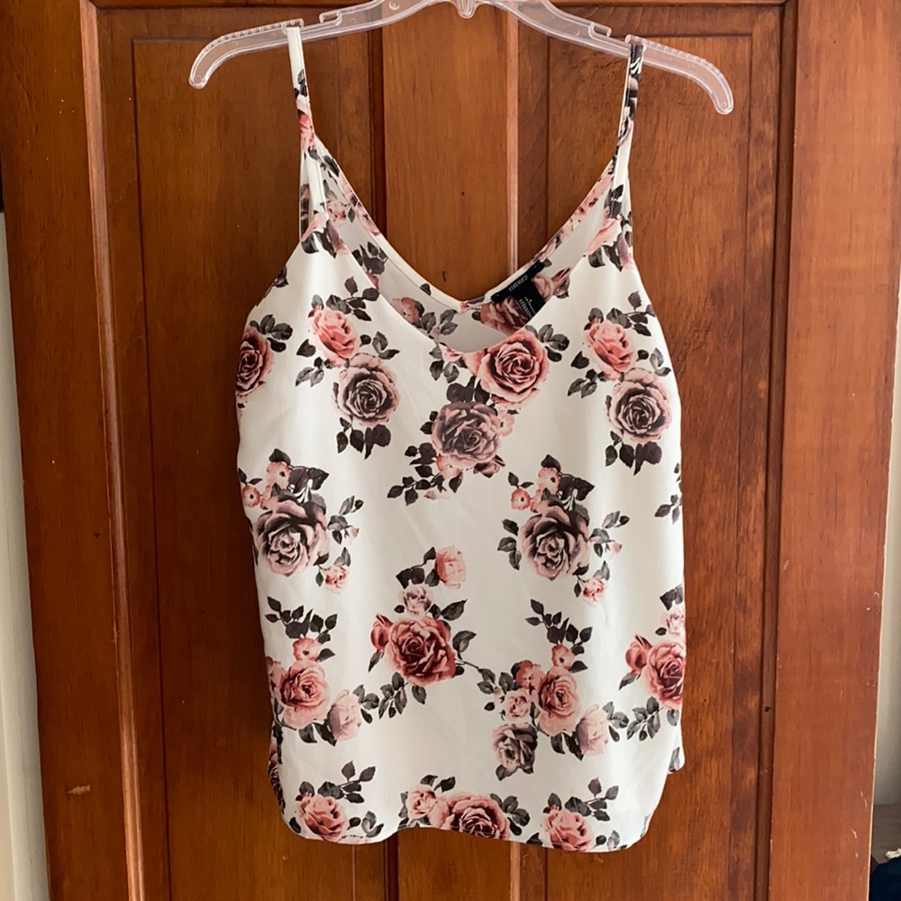 Flower tank top